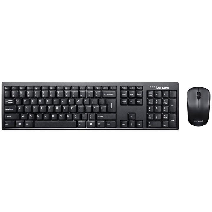 موس و کیبورد بی سیم لنوو Lenovo S COMBO Lenovo 100 Wireless Keyboard and Mouse